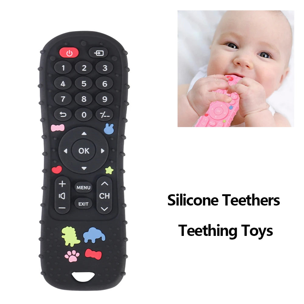 Silicone Teething Toy – Baby Remote Control Teether