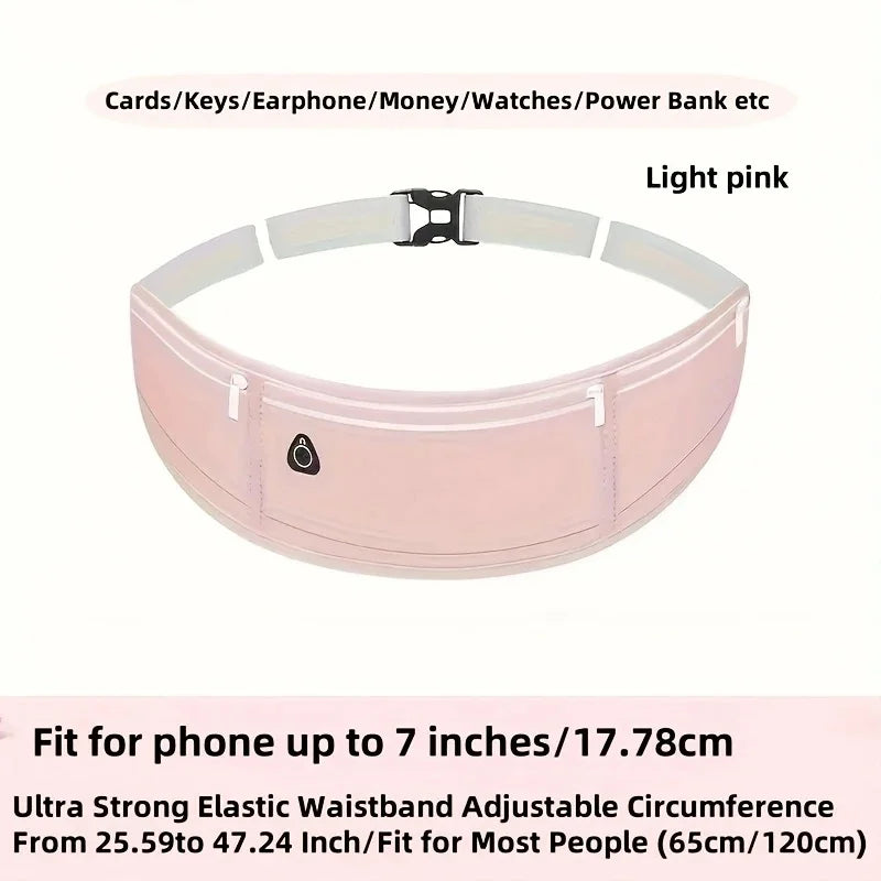Running Waist Bag, Waterproof Sports Belt Pack for Phone