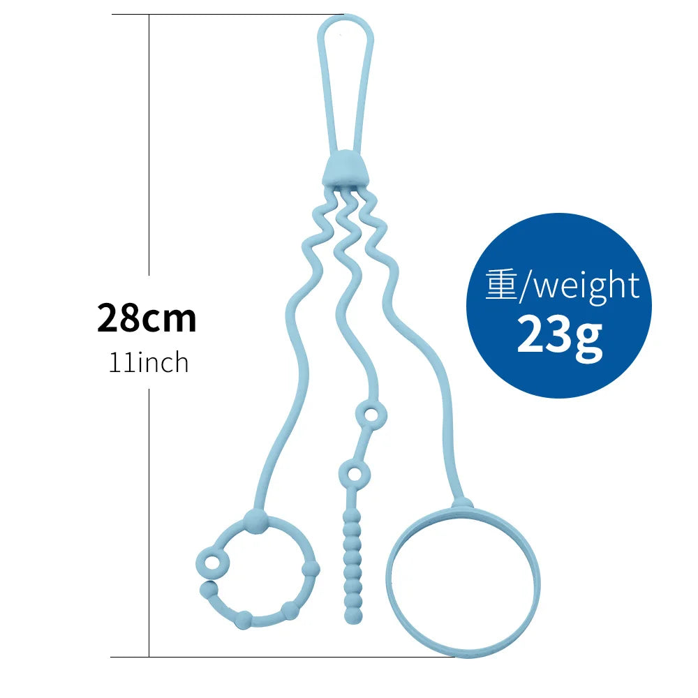 Silicone Pacifier Clip – Jellyfish Baby Teething Accessory