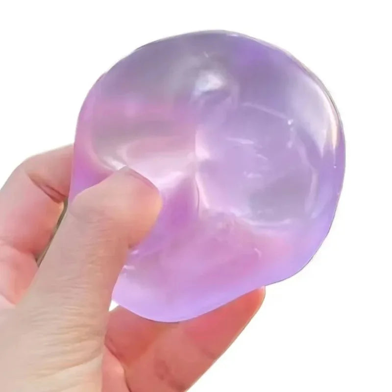 Mochi Fidget Toy – Transparent Soft Squeeze Stress Relief Toy
