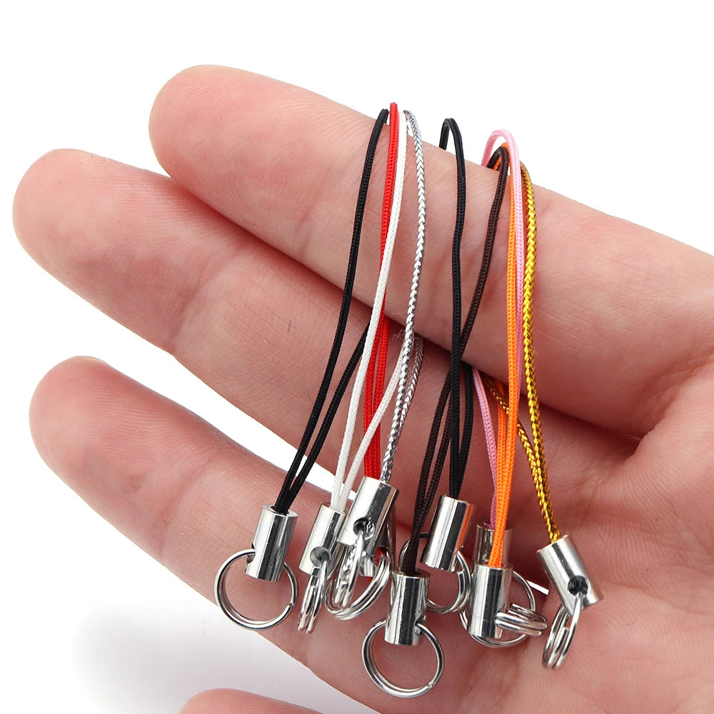 Wrist Lanyard, 50pcs Short Phone Strap for Keys, USB & ID Badges