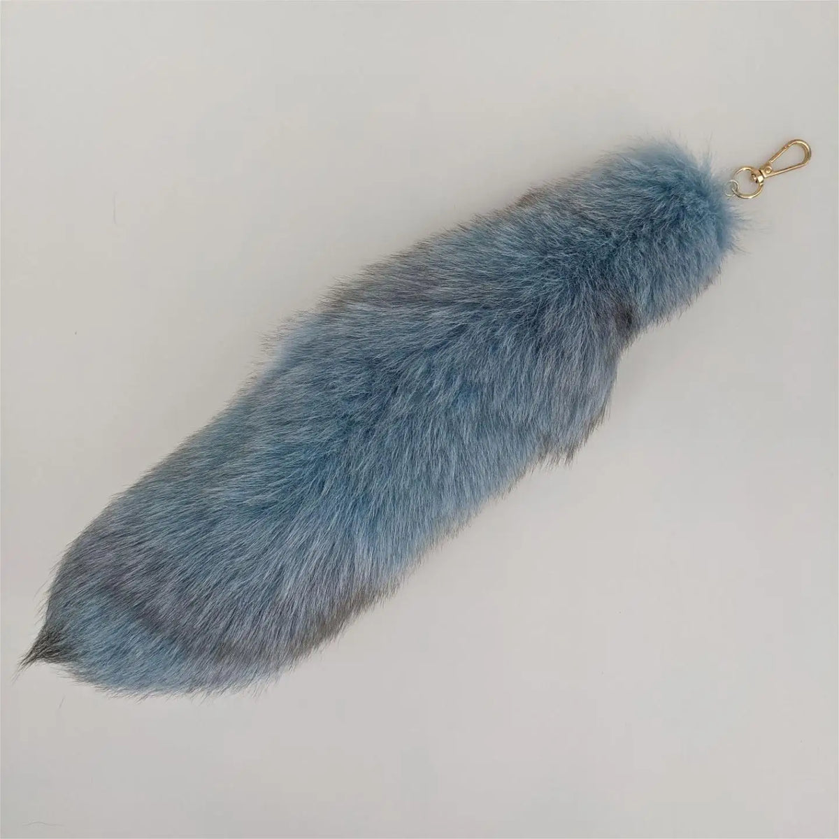 Fox Tail Keychain for Women Furry Y2K Car Accessory