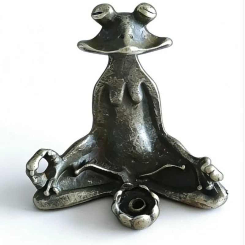 Copper Frog Incense Holder – Zen Home Decor Ornament