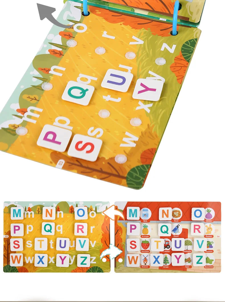Montessori Scene Stickers – Reusable DIY Learning Activity Book