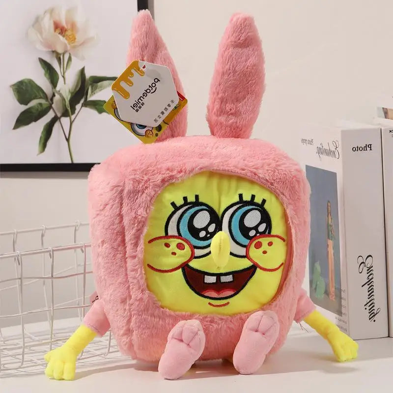 Character Plush Throw Pillow – Soft Decorative Toy