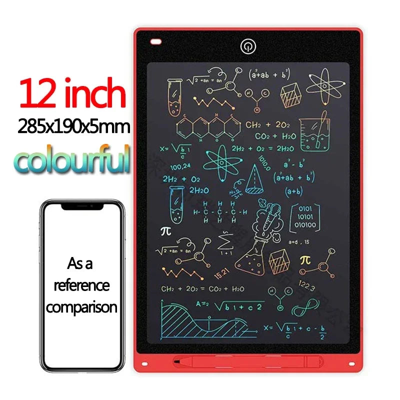 LCD Writing Tablet, Reusable Drawing Board for Kids