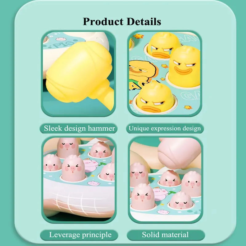 Toddler Hammering Toy – Animal Pounding Learning Game