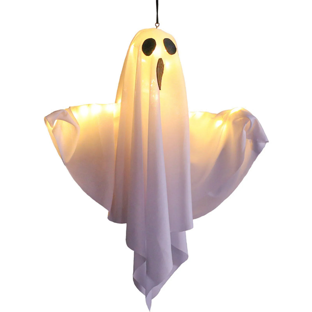 Halloween Ghost Decoration Hanging Light-Up Ghost for Party Decor