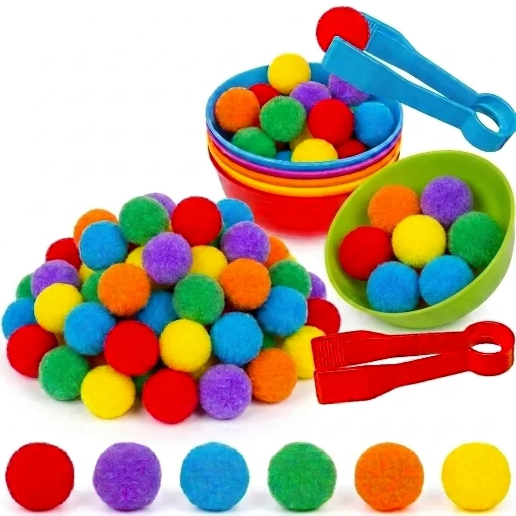 Color Sorting Toys for Kids – Counting & Fine Motor Game