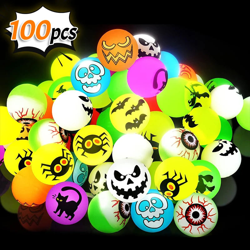 Halloween Bouncing Balls – Glow in the Dark Party Favors