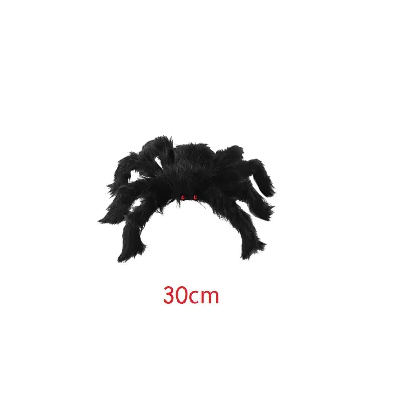 Giant Plush Spider – Large Halloween Decoration