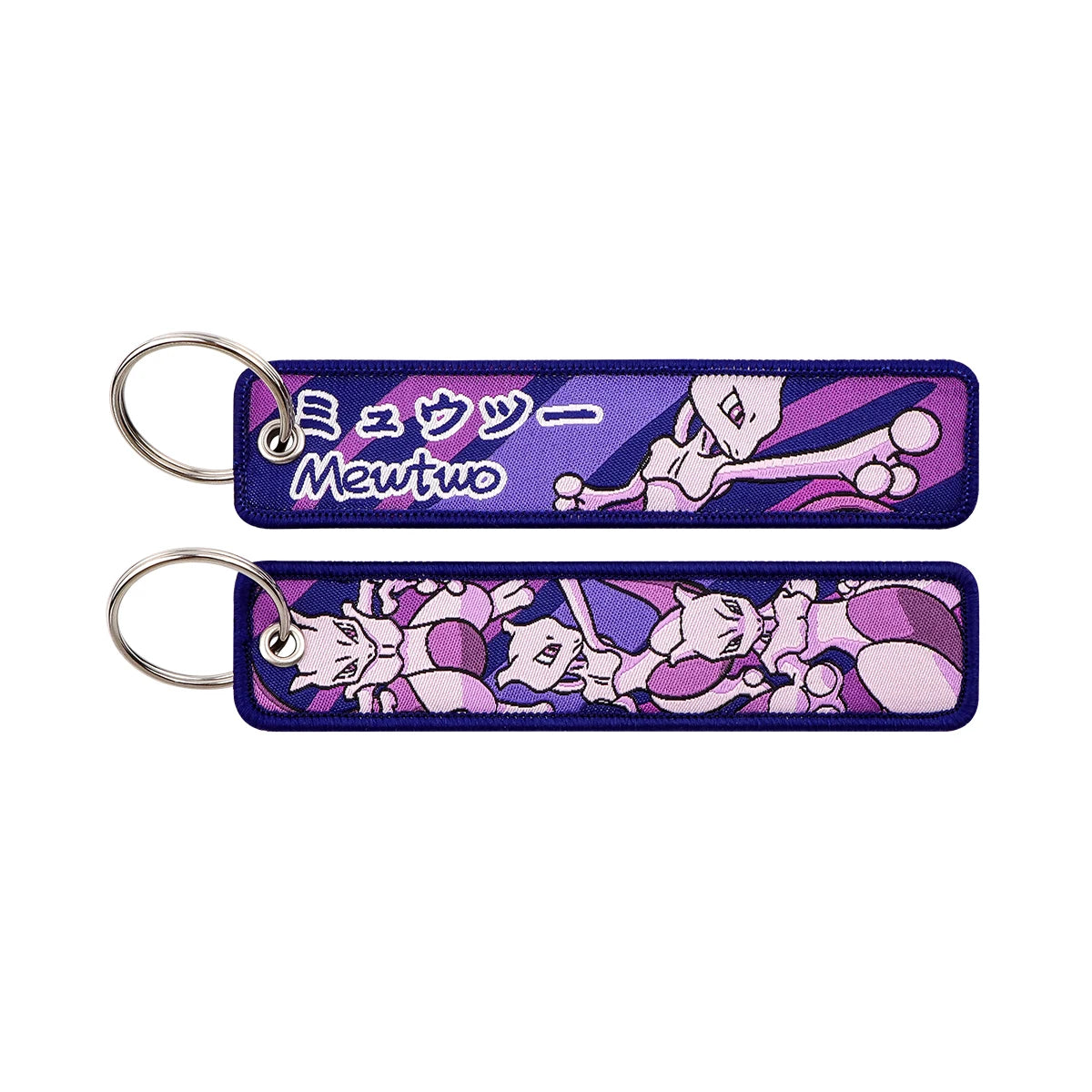 Anime Keychain Embroidered