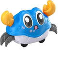 Crawling Crab Baby Toy – Interactive Tummy Time Sensory Toy