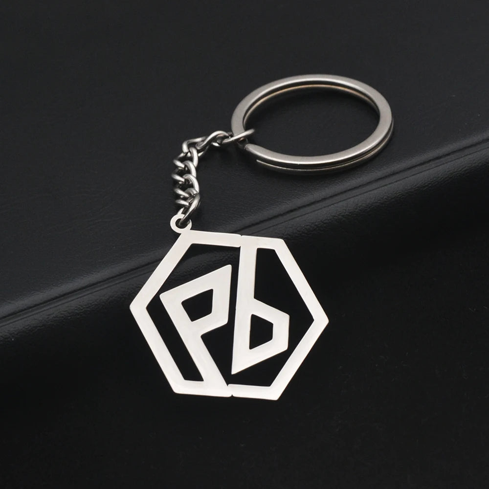 Custom Logo Keychain Stainless Steel