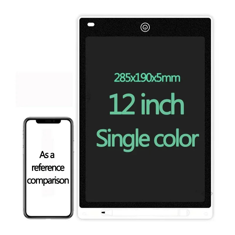 LCD Writing Tablet, Reusable Drawing Board for Kids