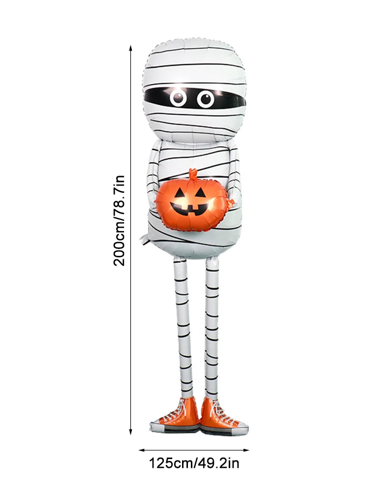 Halloween Mummy Balloon – Mummy Pumpkin Party Decoration