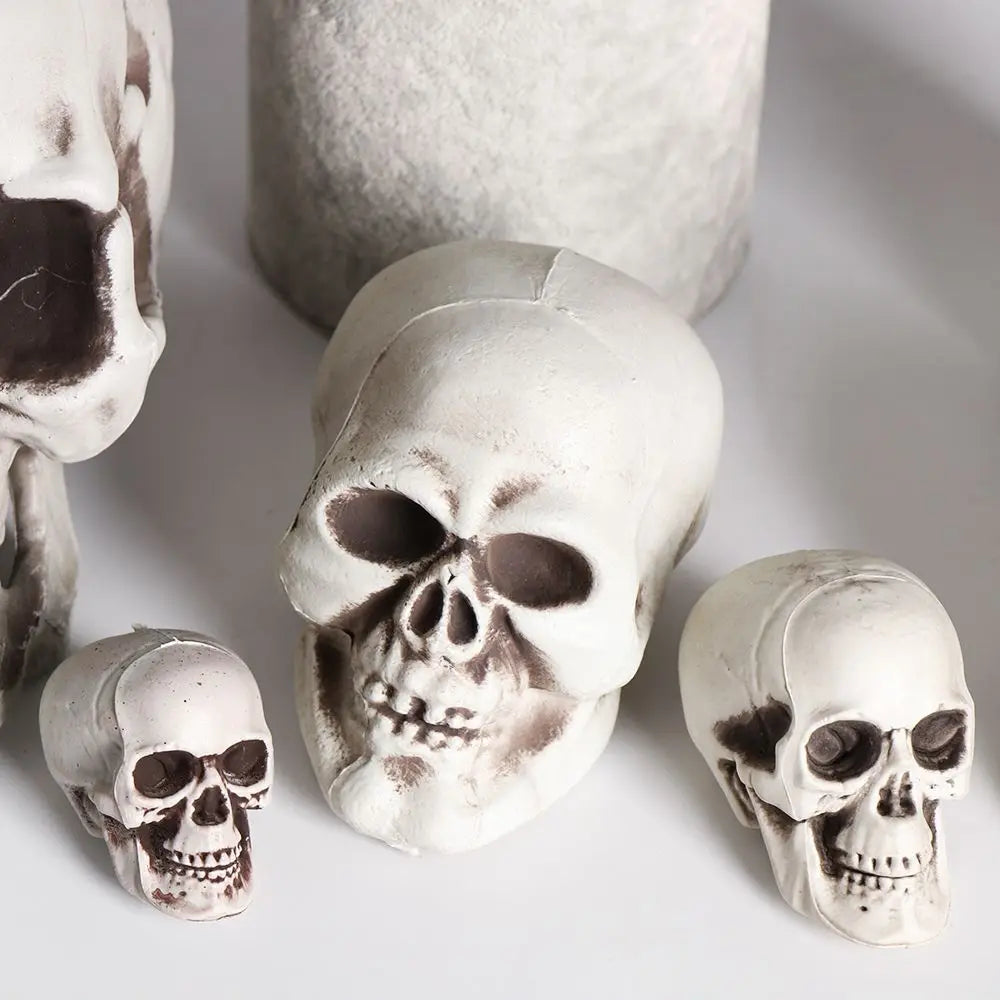 Halloween Skull Prop Skeleton Head Decoration for Party Decor