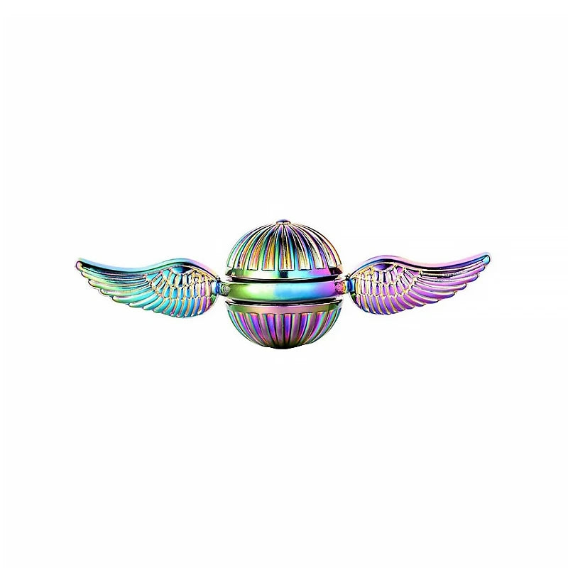 Gyroscope Fidget Spinner – Metal Fingertip Spinning Orb Toy