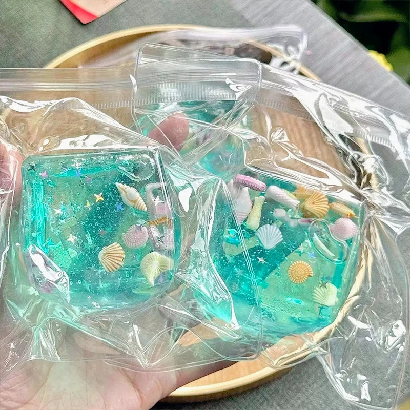 Ocean Shell Stress Ball – Squishy Sensory Fidget Toy