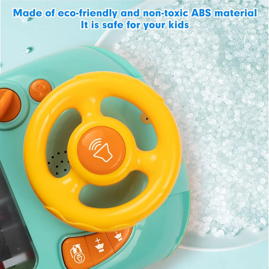 Kids Steering Wheel Toy – Interactive Pretend Driving Game