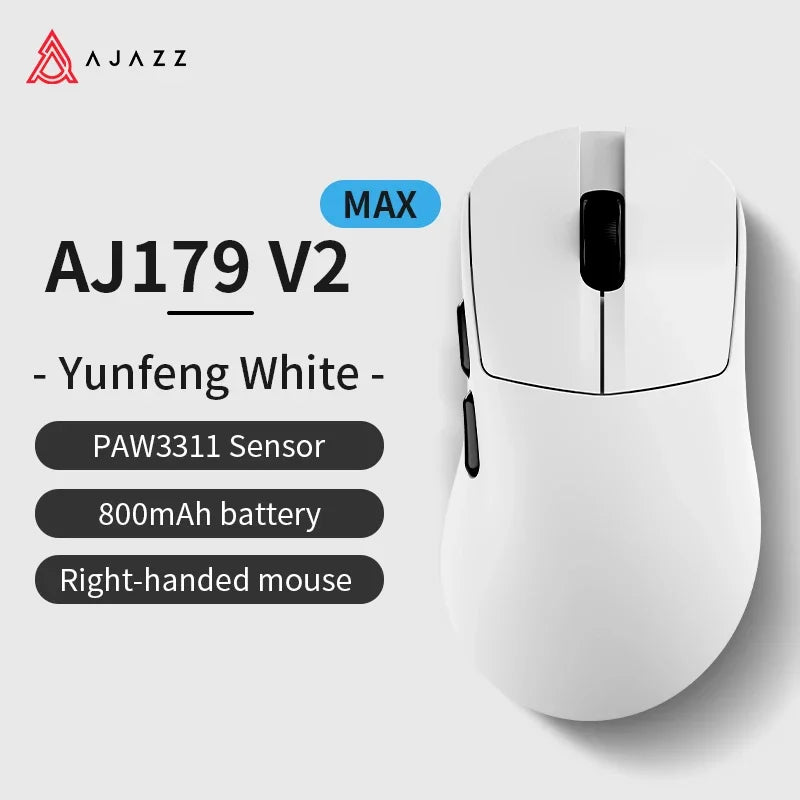 Wireless Gaming Mouse – 12000 DPI PC Mouse with Charging Base