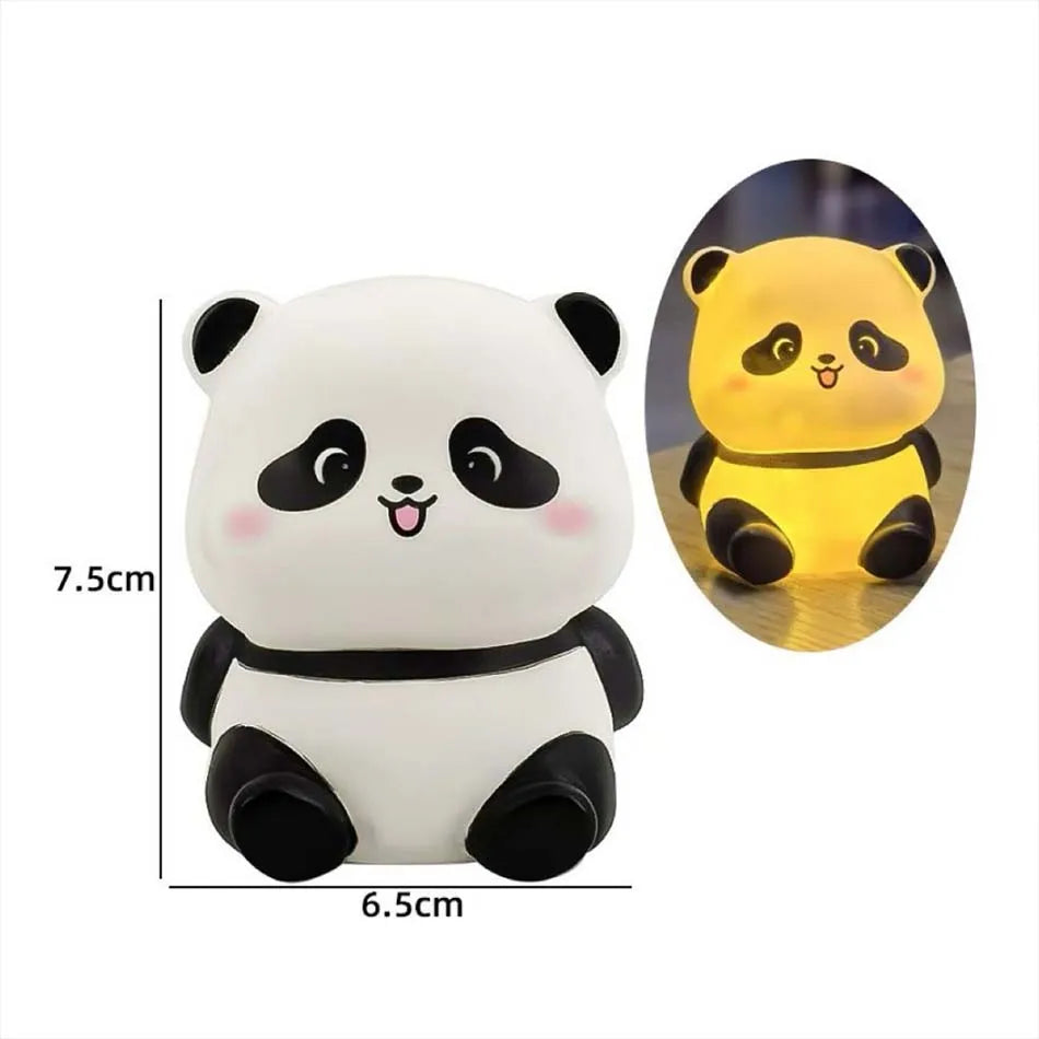 Panda Night Light – LED Kids Bedside Lamp & Room Decor
