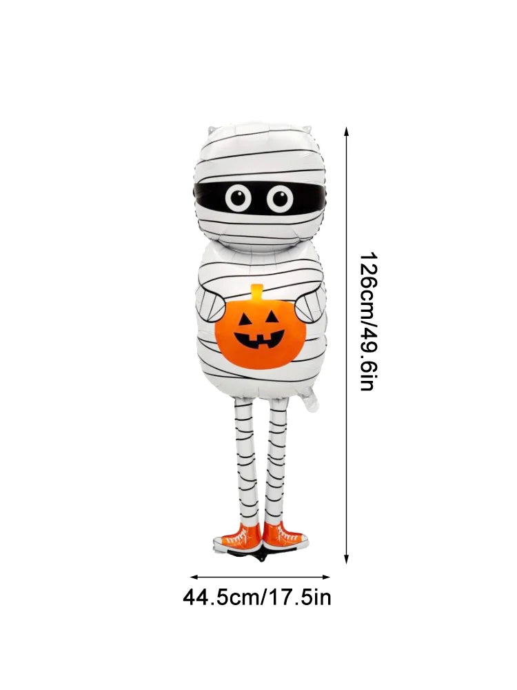 Halloween Mummy Balloon – Mummy Pumpkin Party Decoration