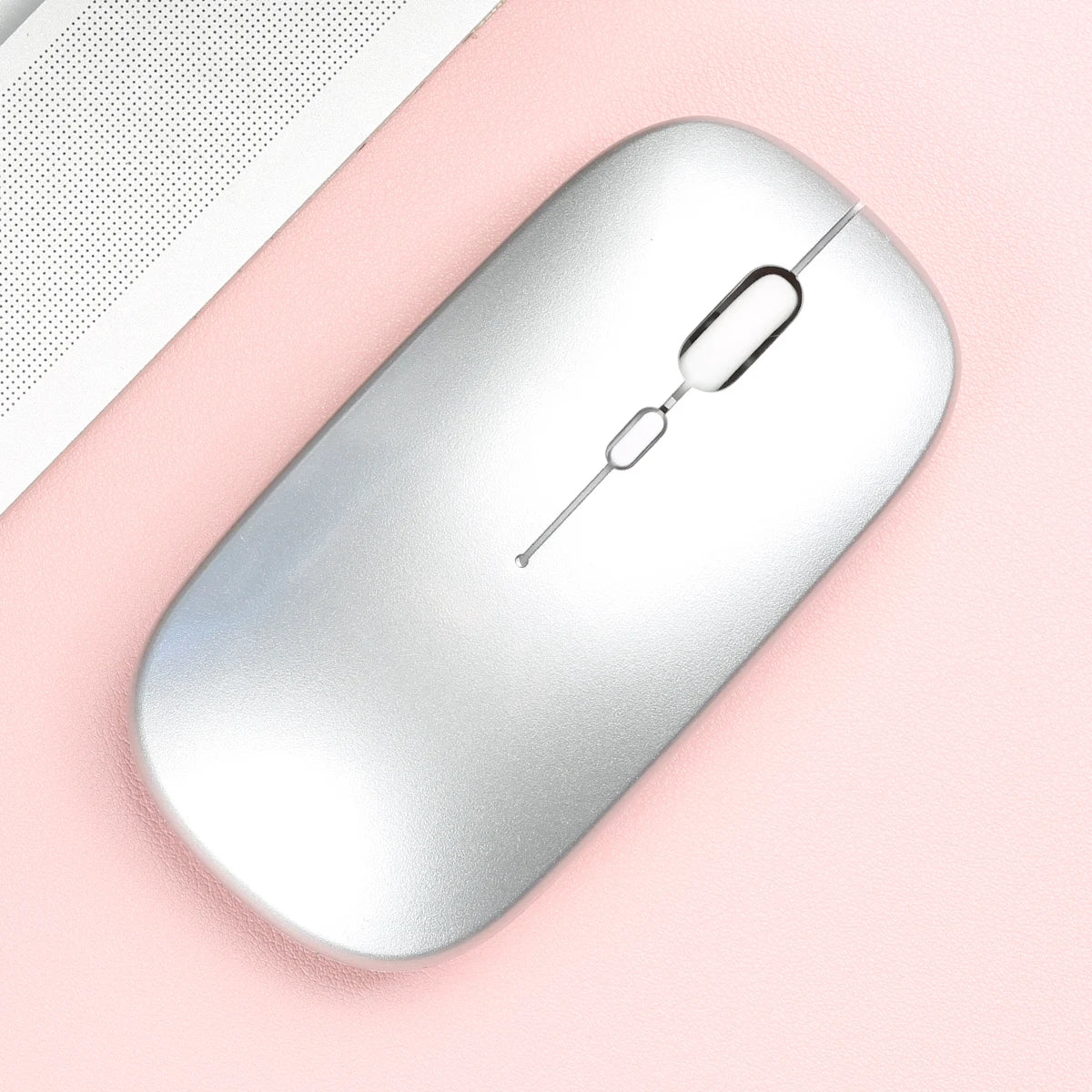 Bluetooth Wireless Mouse – Silent Portable Mouse for Laptop & Tablet