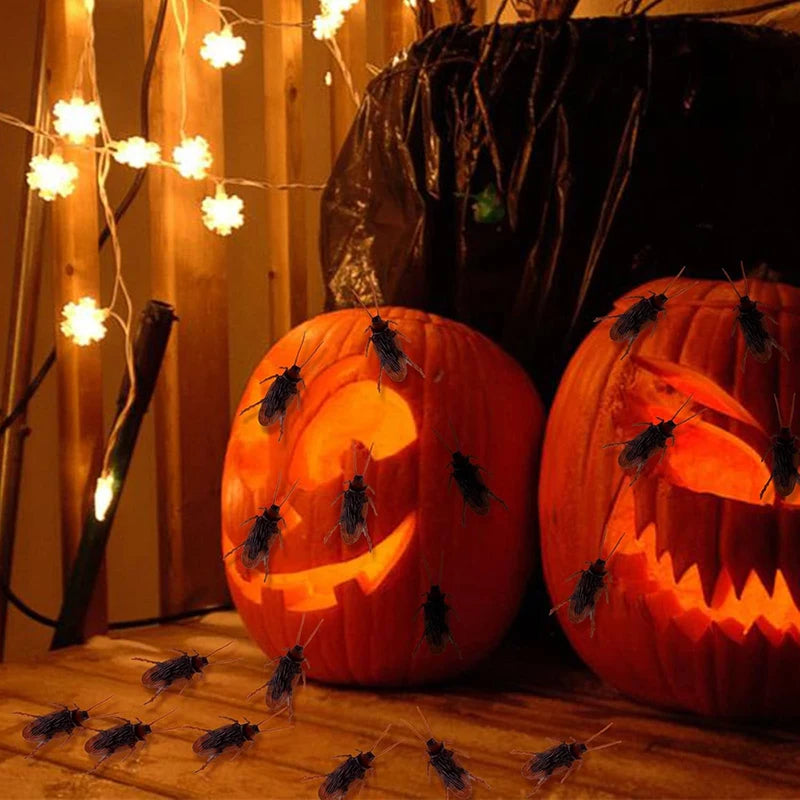 Fake Bugs for Halloween – Plastic Spider, Cockroach & Scorpion