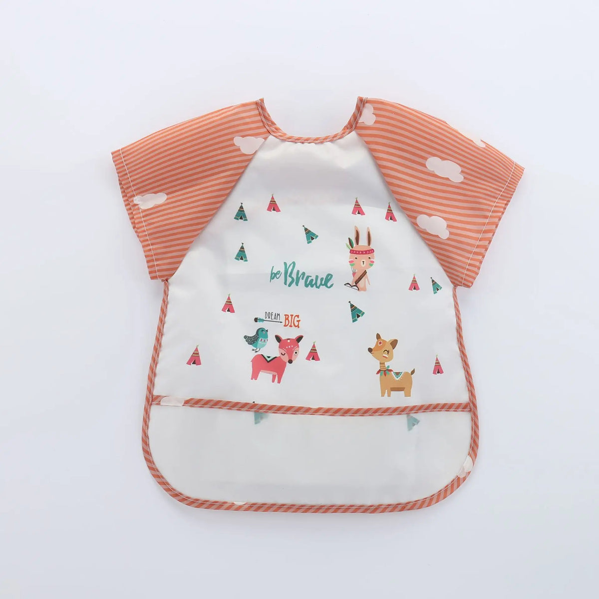 Waterproof Baby Bib Long Sleeve