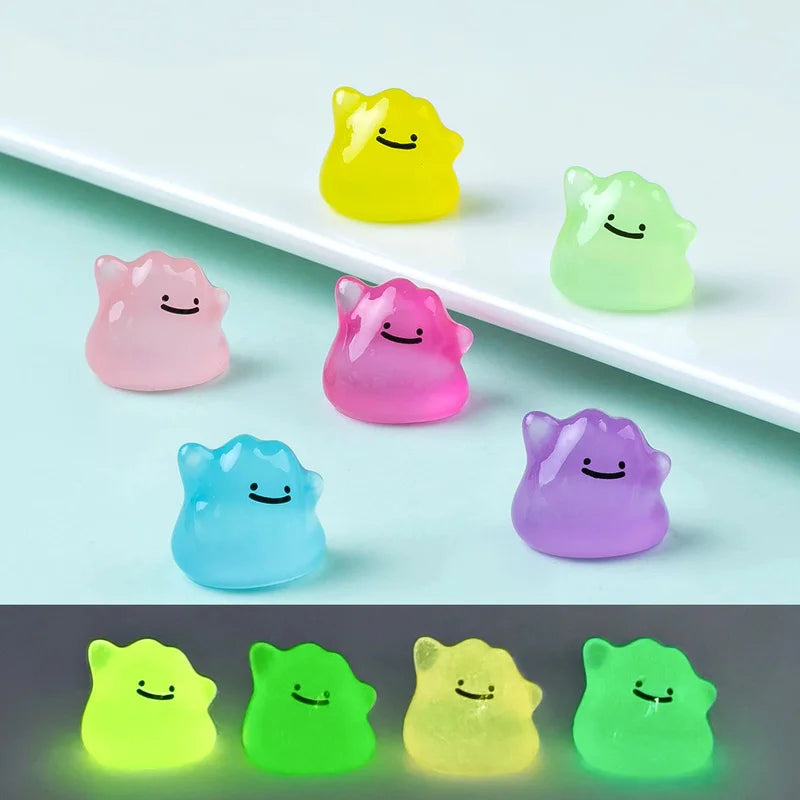 Mini Monster Figurines – Resin Desk Decor Set