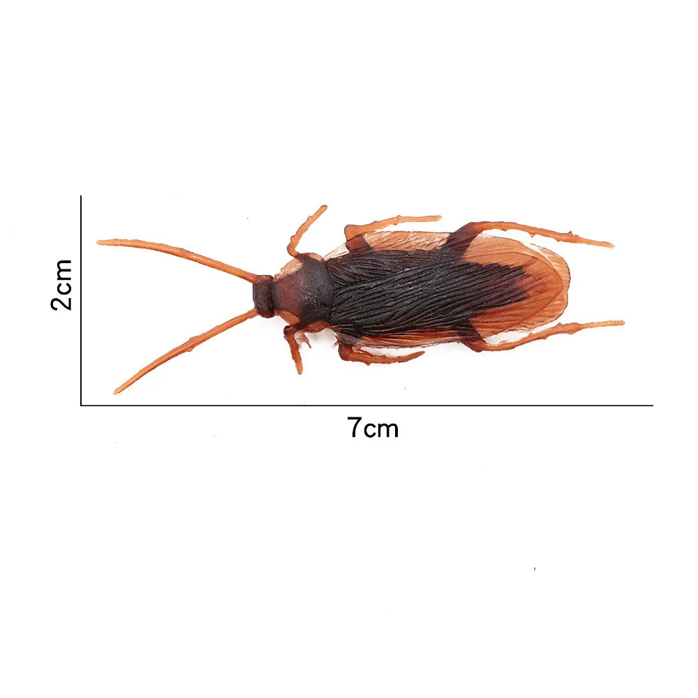 Halloween Cockroach Prank Toy – Fake Bug Props