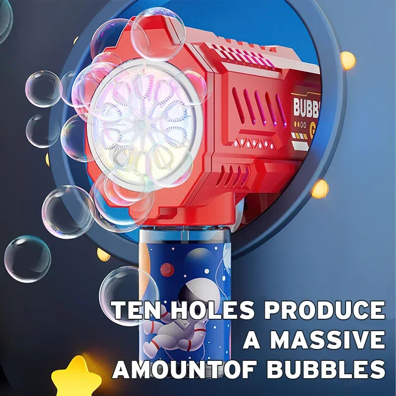 Bubble Gun Toy – Automatic Bubble Blower Machine for Kids