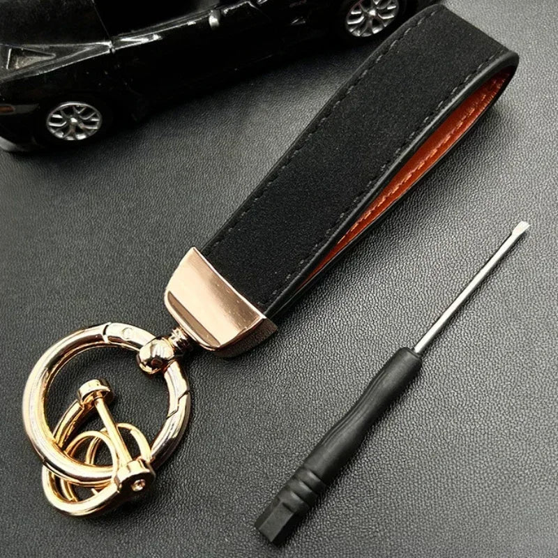 Custom Logo Keychain – Personalized Engraved Metal Key Ring