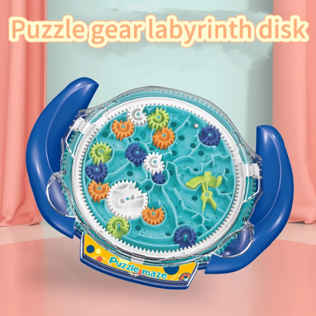 3D Gear Maze Puzzle – Balance Ball Labyrinth Toy for Kids