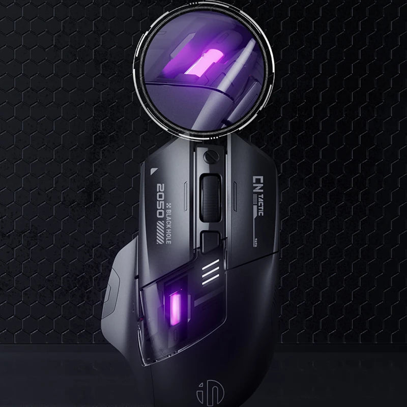 Wireless Gaming Mouse – 12800 DPI Ergonomic Bluetooth Mouse