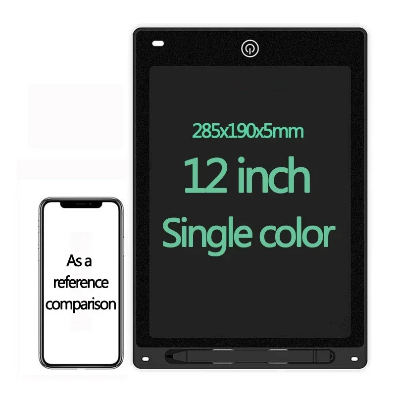 LCD Writing Tablet, Reusable Drawing Board for Kids