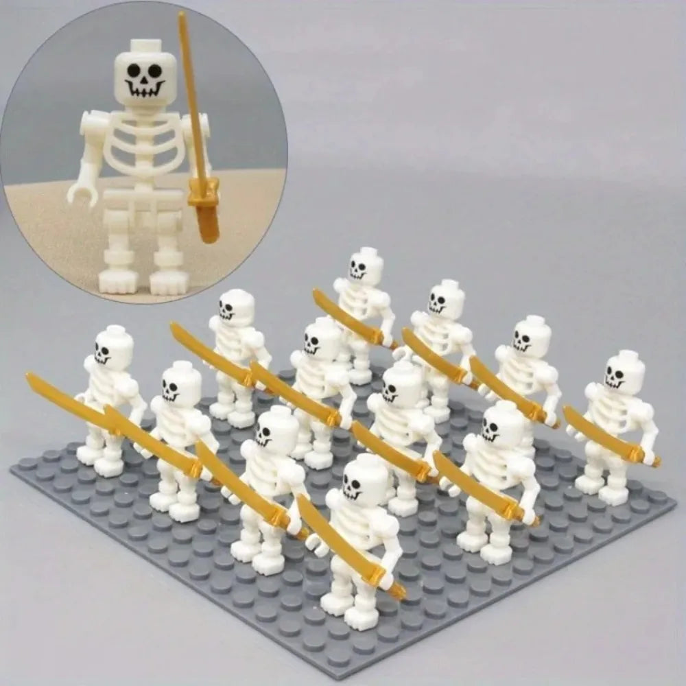 Skeleton Building Blocks – Mini Halloween Figures