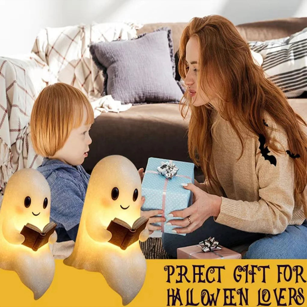 Ghost Night Light – Cute LED Halloween Desk Lamp