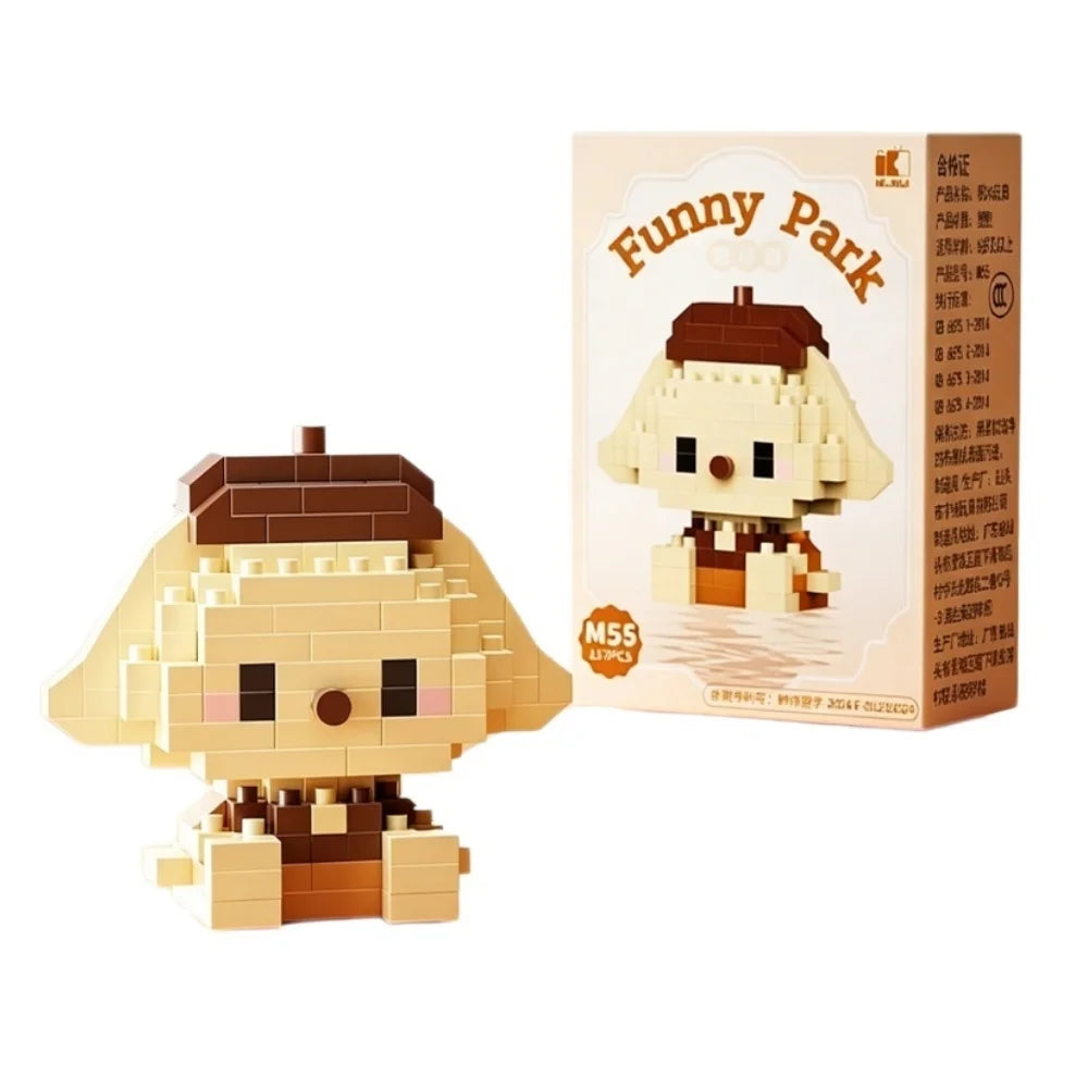 Cartoon Building Blocks – Mini ABS Assembly Brick Set