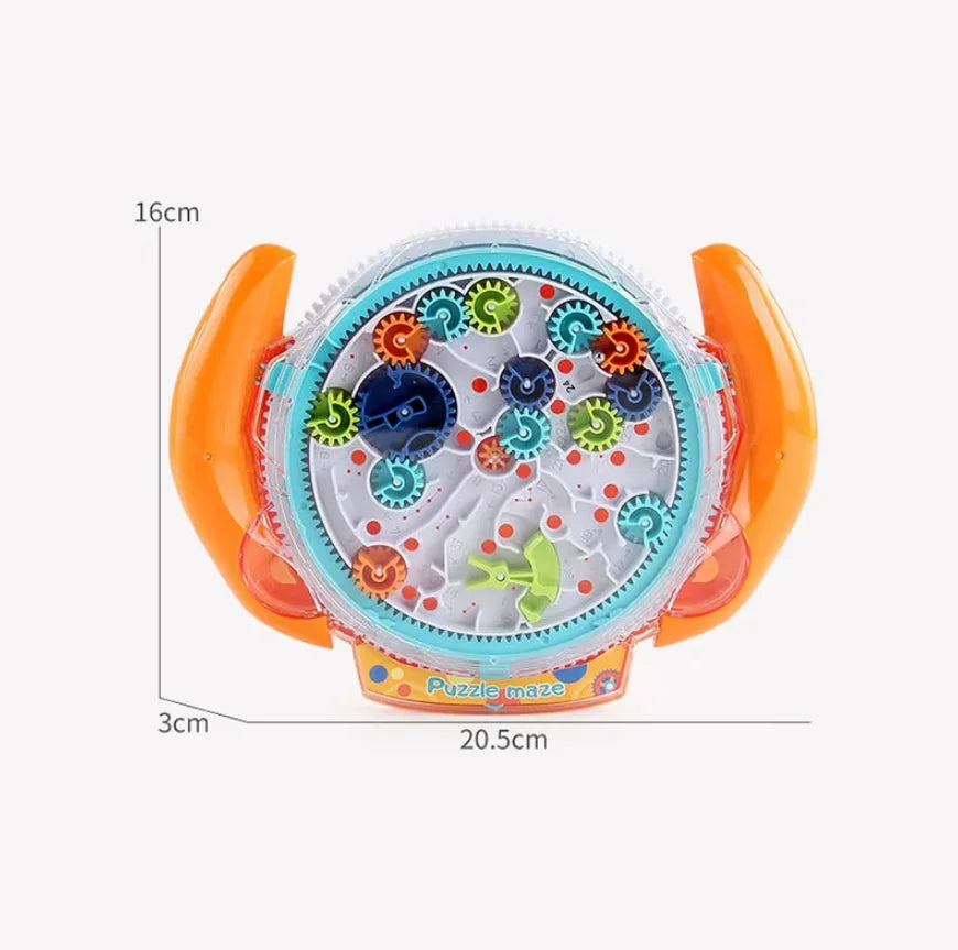 3D Gear Maze Puzzle – Balance Ball Labyrinth Toy for Kids