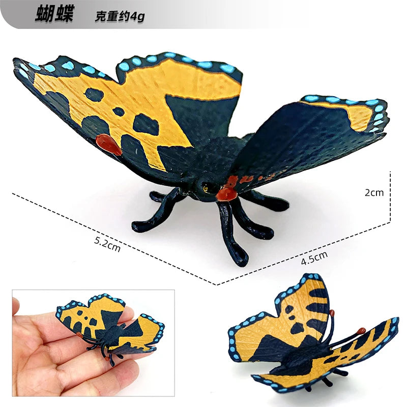 12-Piece Insect Animal Figures Set
