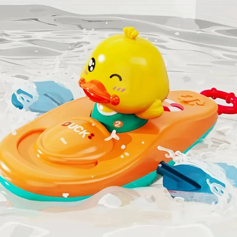 Yellow Duck Bath Toy – Pool & Bathroom Water Play Toy