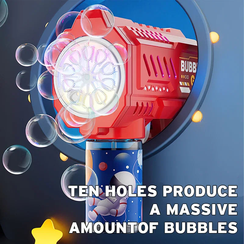 Automatic Bubble Gun – Bubble Blower Toy for Kids Outdoor Play