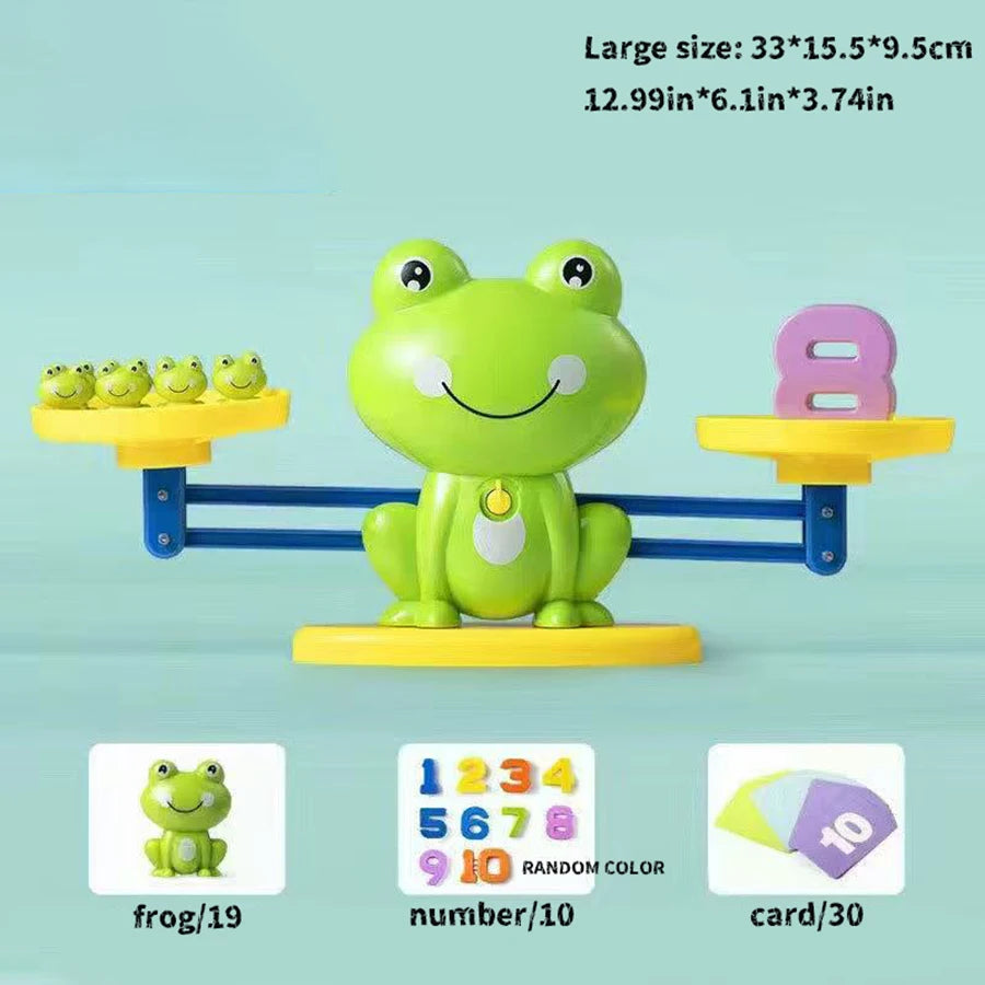 Frog Balance Math Toy – Addition & Subtraction Learning Set