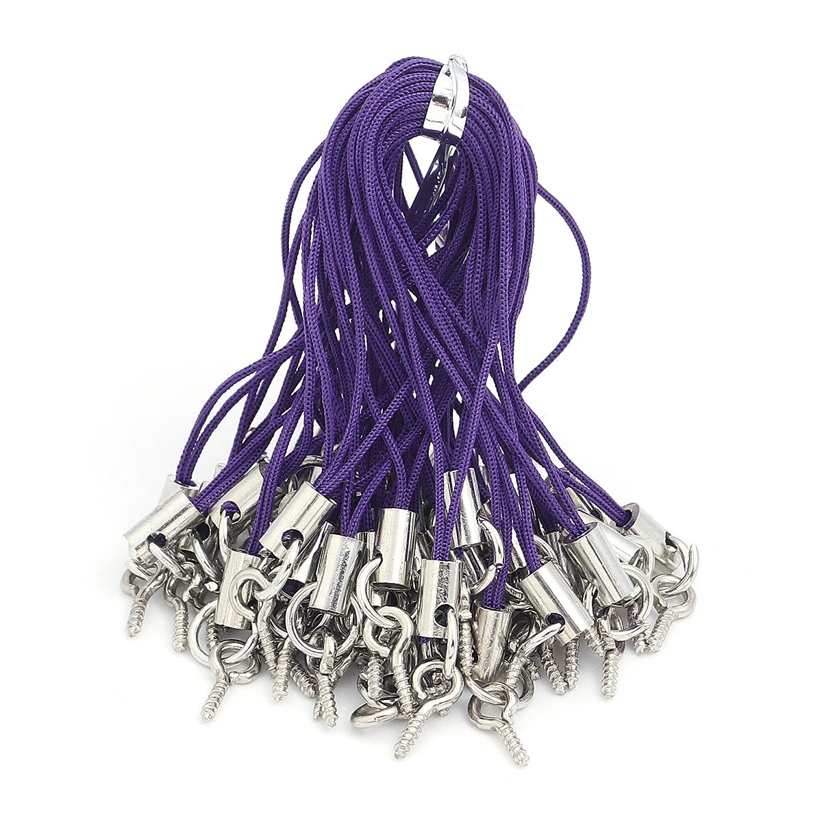 Wrist Lanyard, 50pcs Short Phone Strap for Keys, USB & ID Badges