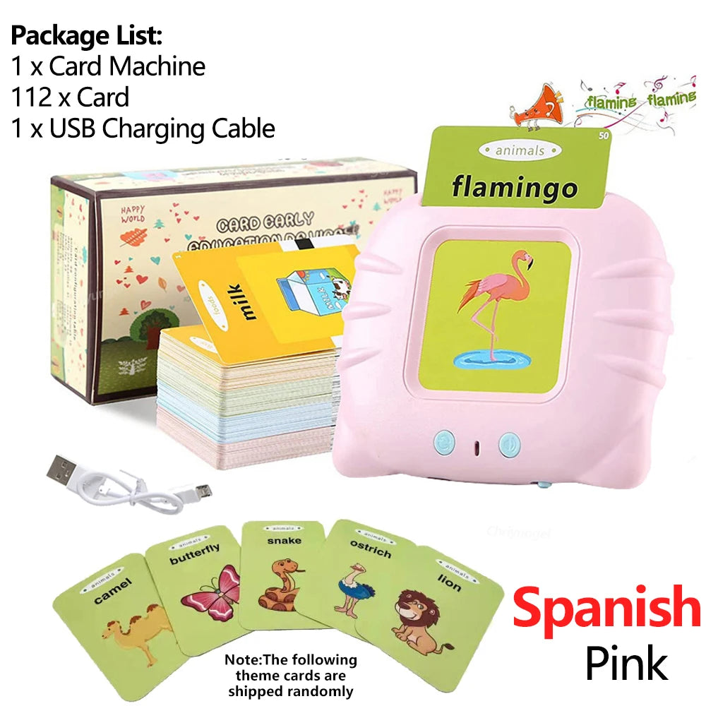 Talking Flash Cards for Kids | Electronic English Learning Toy