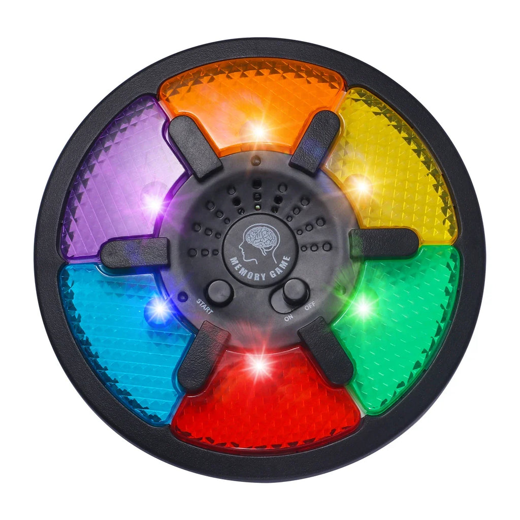 Electronic Memory Game – Handheld Light & Sound Puzzle Toy