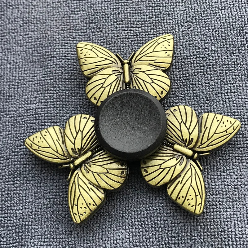 Metal Fidget Spinner – Bronze Alloy R188 Bearing Hand Spinner