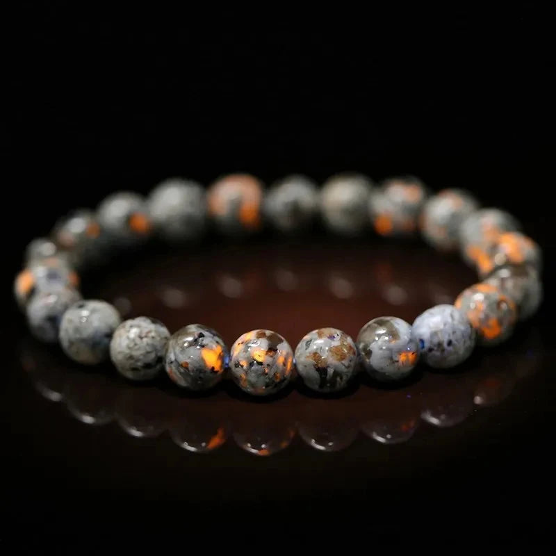Natural Stone Bead Bracelet – Crystal & Agate Jewelry